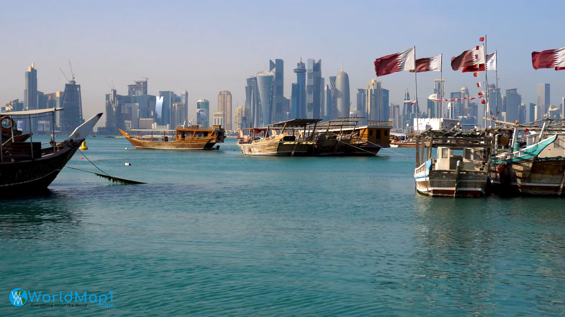 The Corniche in Doha